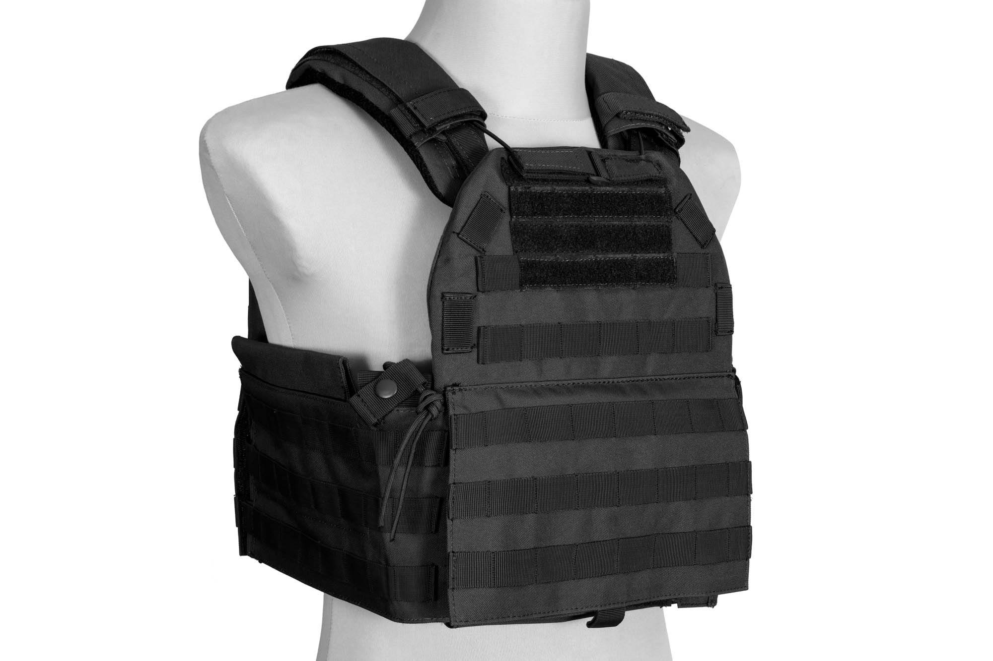 GFC Quick Release Plate Carrier taktikai mellény - Fekete