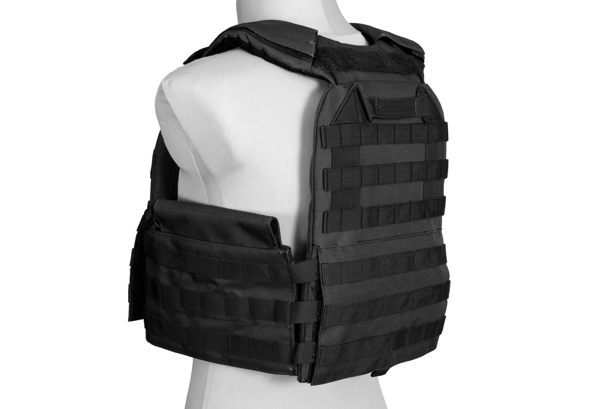 GFC Quick Release Plate Carrier taktikai mellény - Fekete