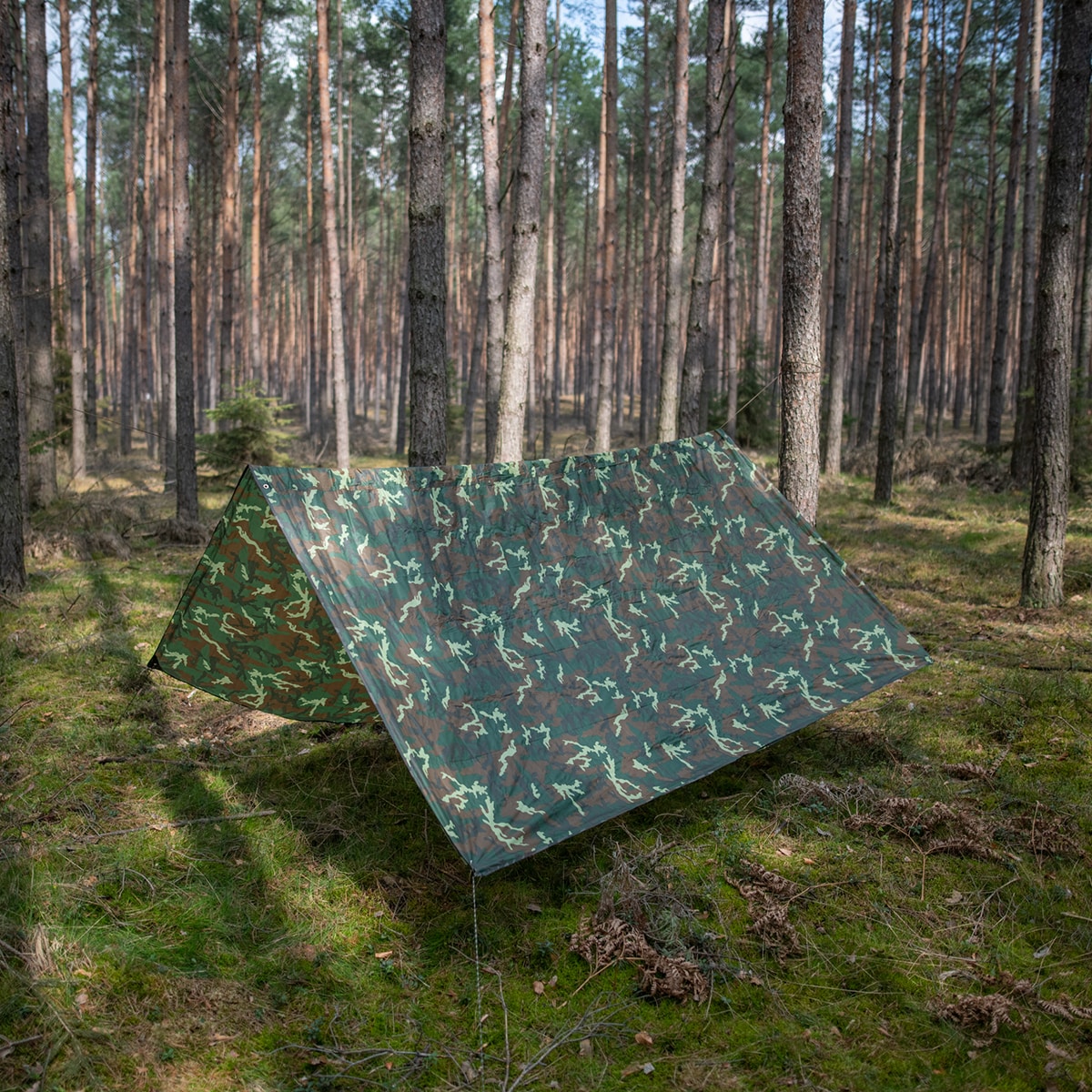 MFH Tarp túraponyva 3x3 - Woodland