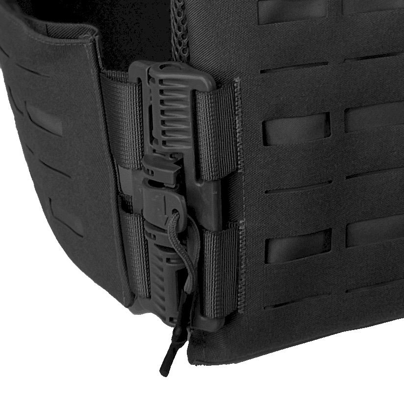 Texar Plate Carrier CPV taktikai mellény - Fekete