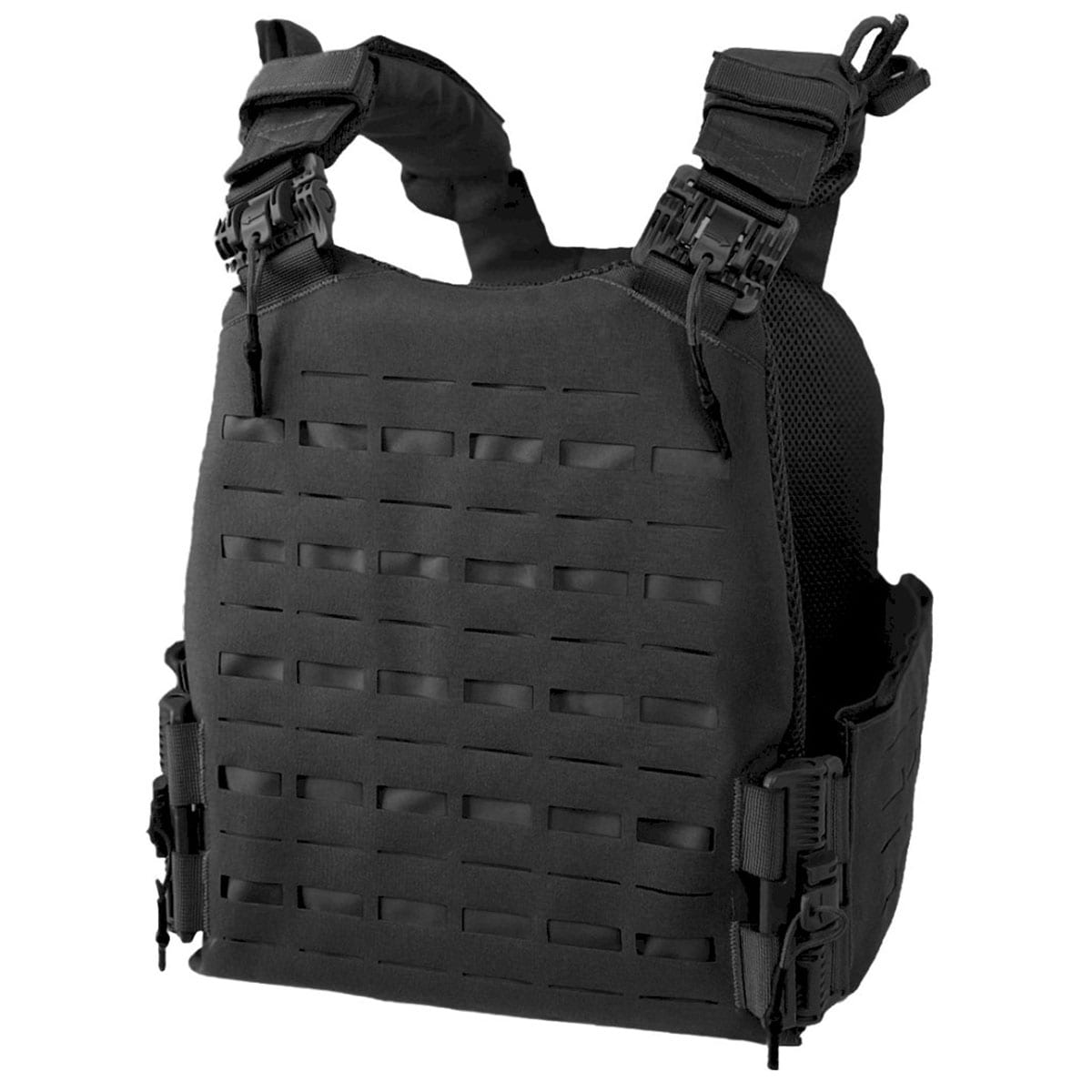 Texar Plate Carrier CPV taktikai mellény - Fekete