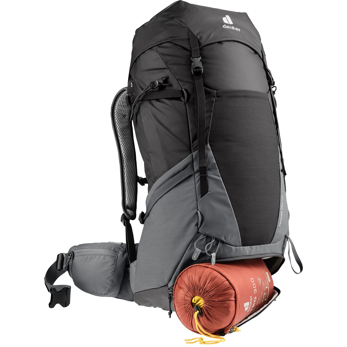 Deuter Futura Pro túrahátizsák 40 l - Black/Graphite