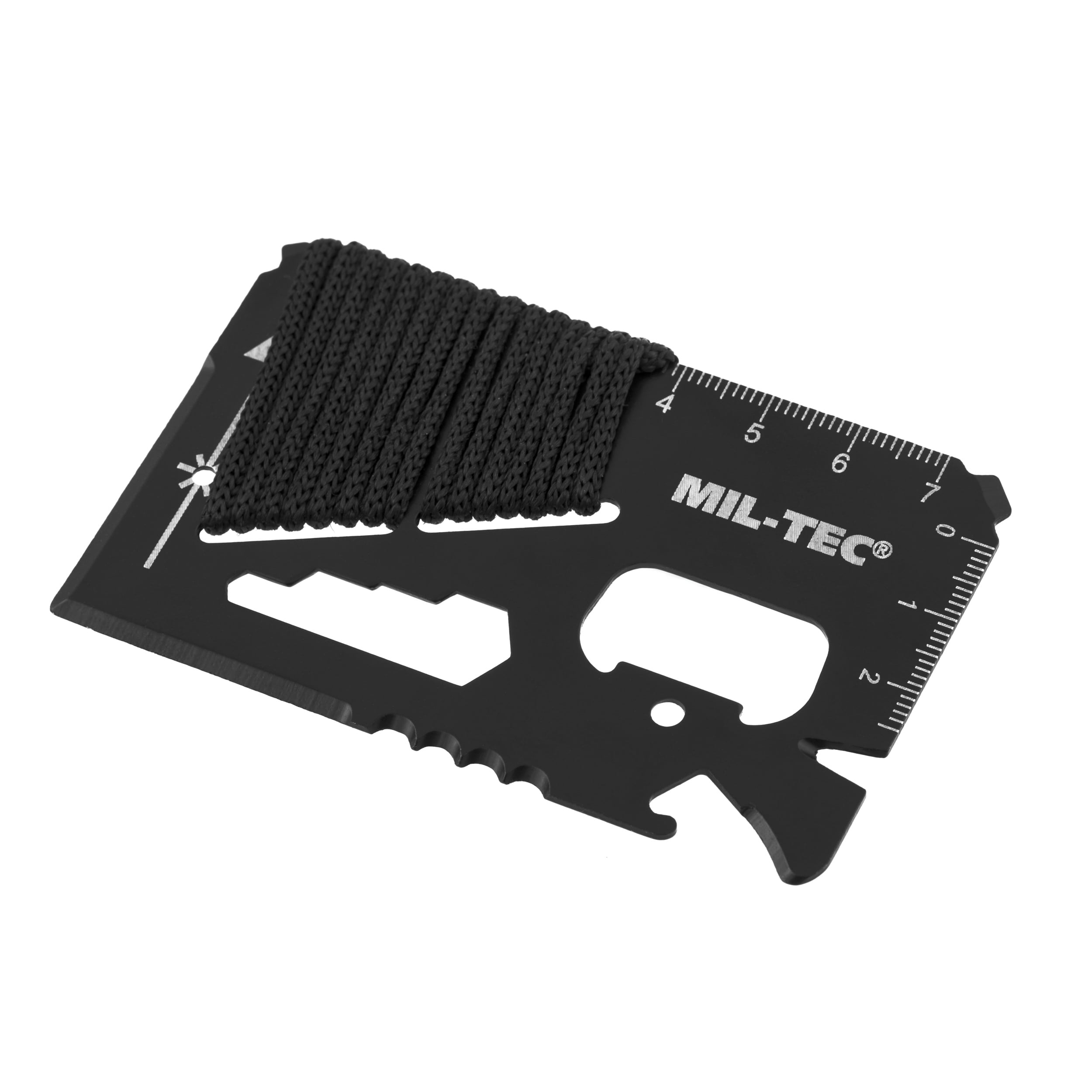 Mil-Tec túlélő kártya zsinórral és huzattal