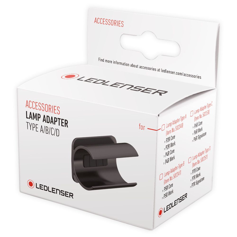 Ledlenser A típusú rögzítő P2R Core, P2R Work, P4R Core, P4R Work zseblámpához