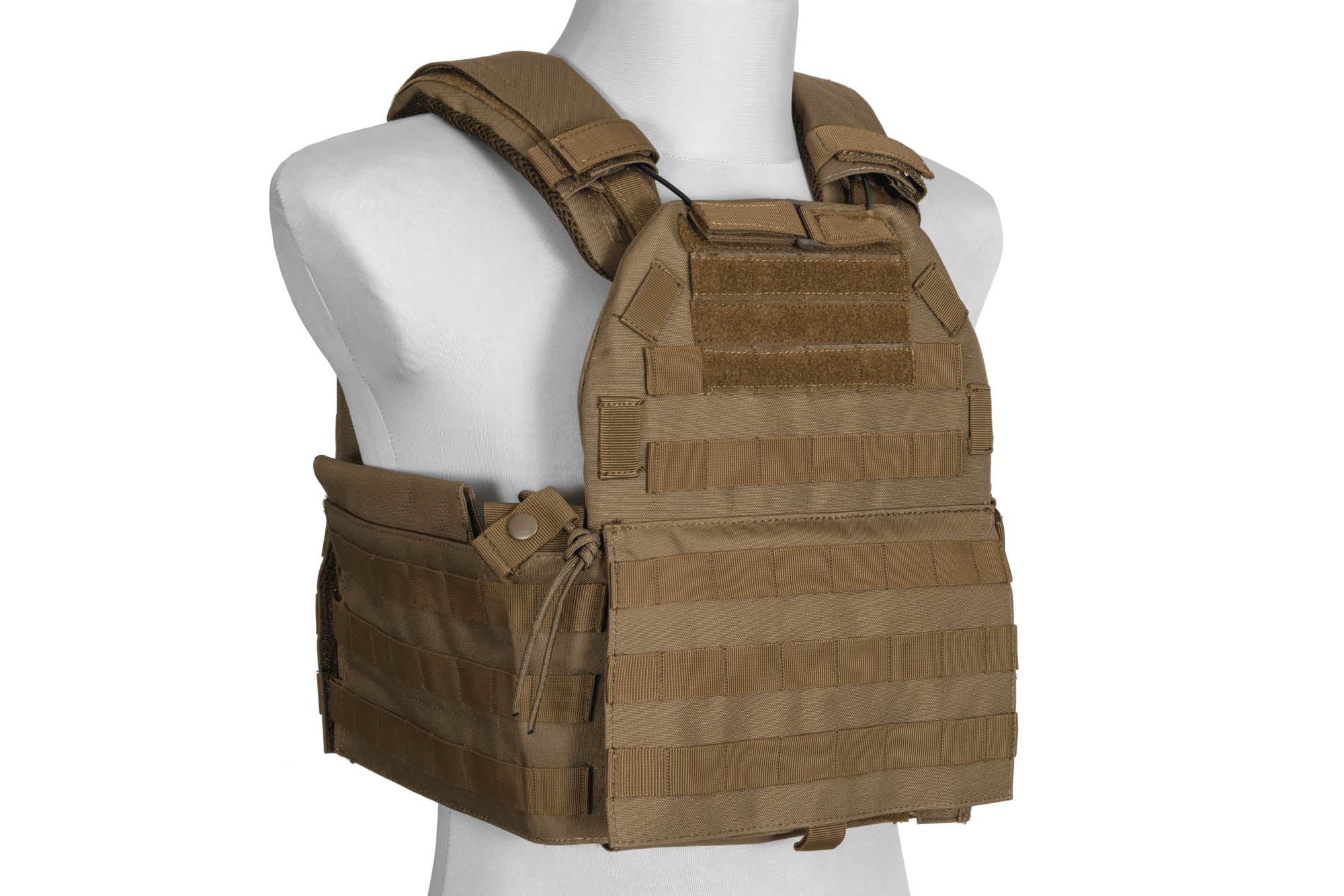 GFC Quick Release Plate Carrier taktikai mellény - tan