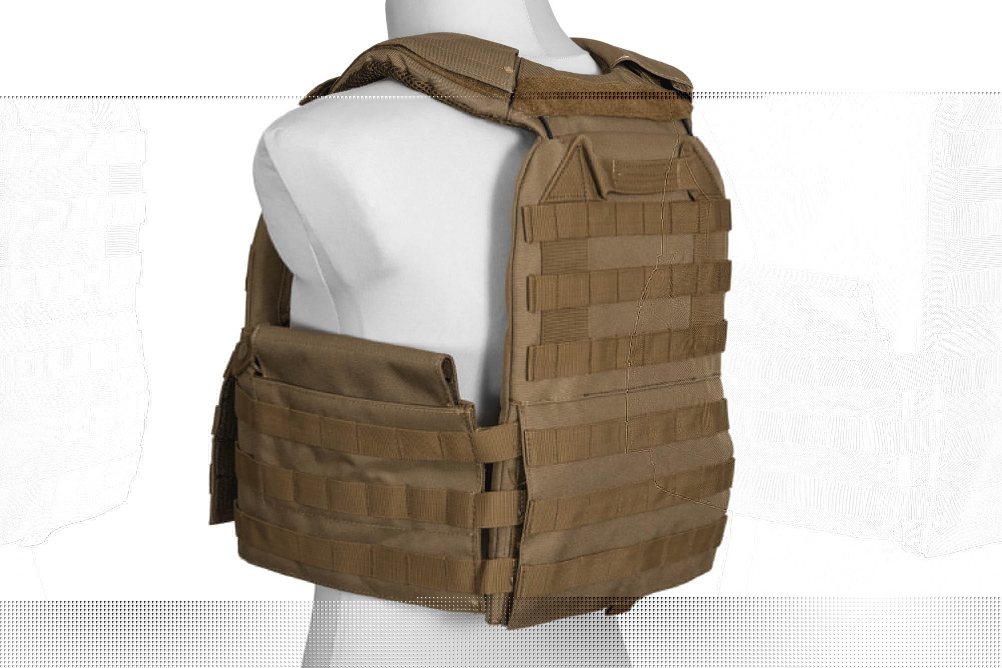 GFC Quick Release Plate Carrier taktikai mellény - tan