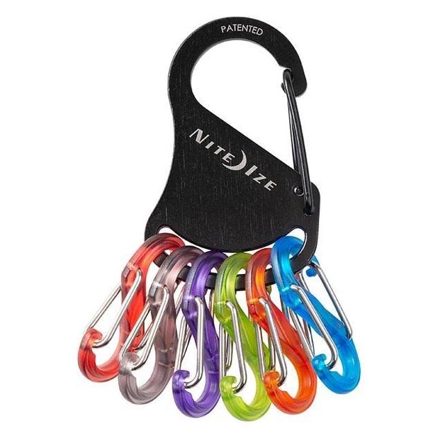 Nite Ize KeyRack S-Biner kulcstartó - Black