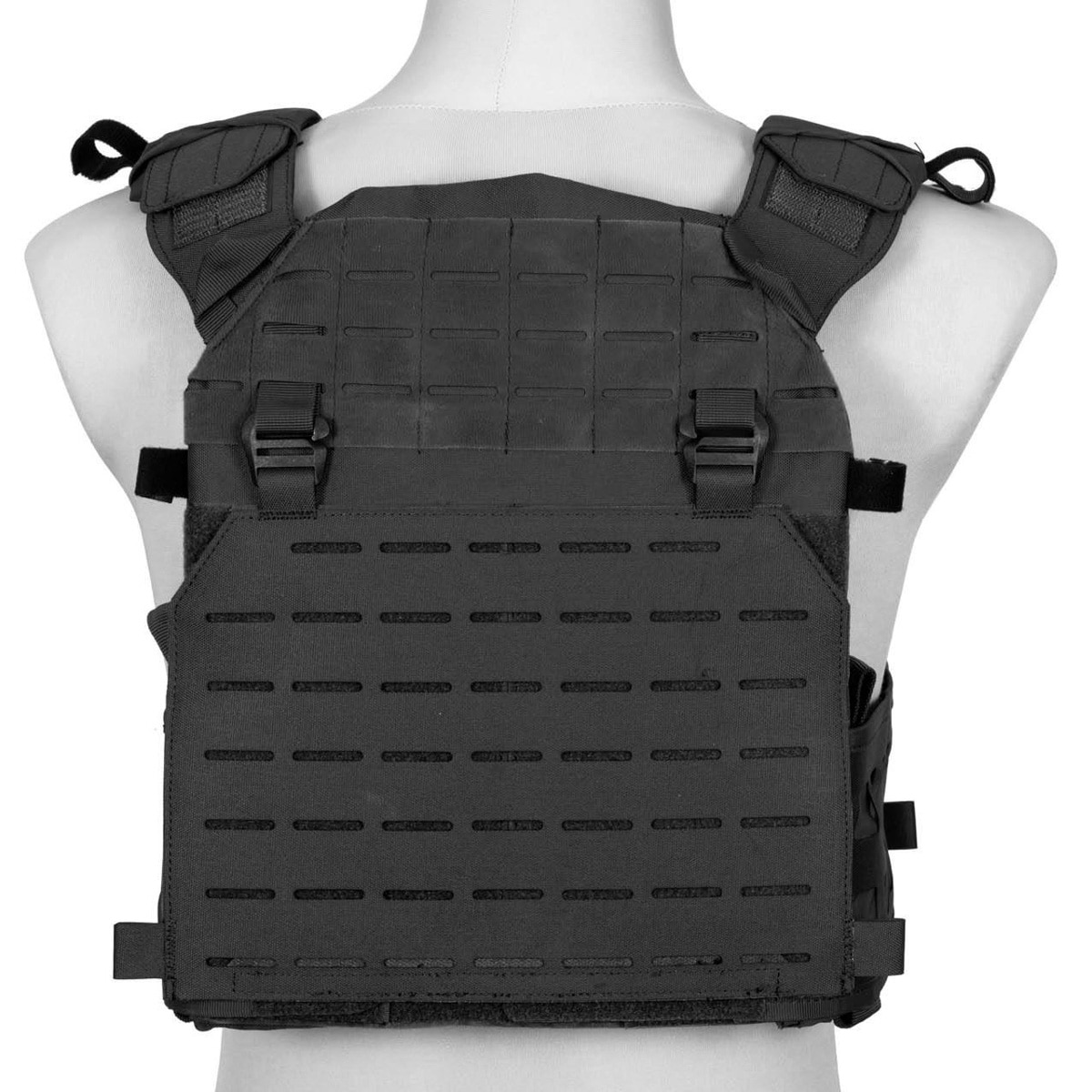 GFC Advanced Laser-Cut taktikai mellény - fekete