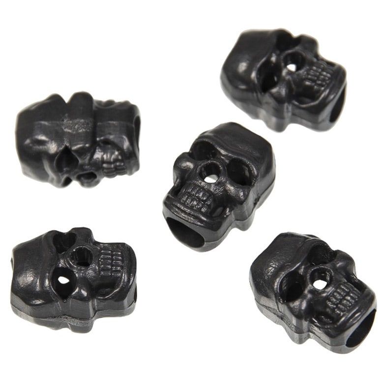 Mil-Tec Skull zsinórzár 10 db - Black