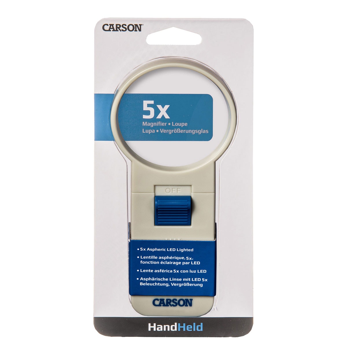 Carson Aspheric nagyító 5x