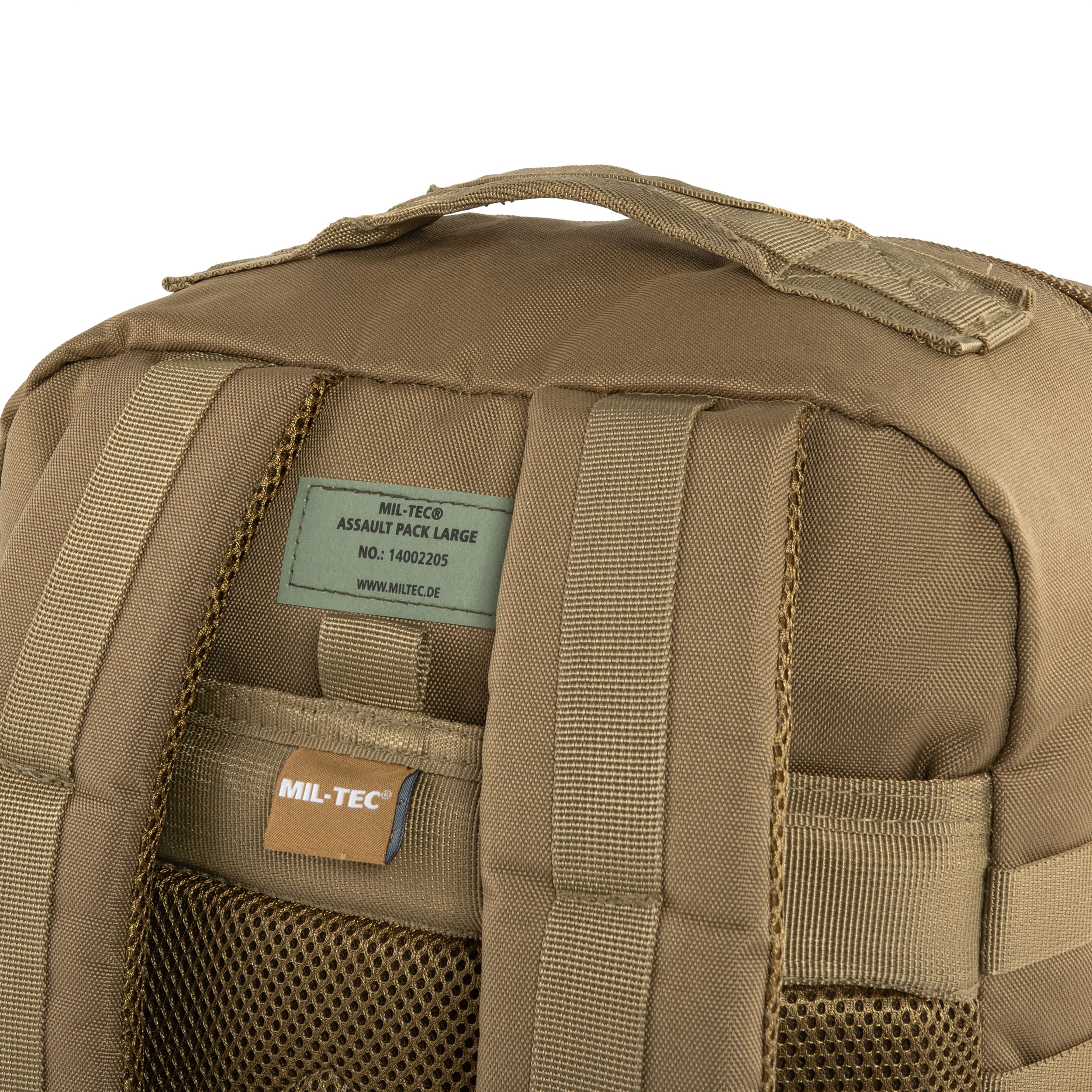 Mil-Tec Assault Pack Large hátizsák 36 l - Coyote Brown