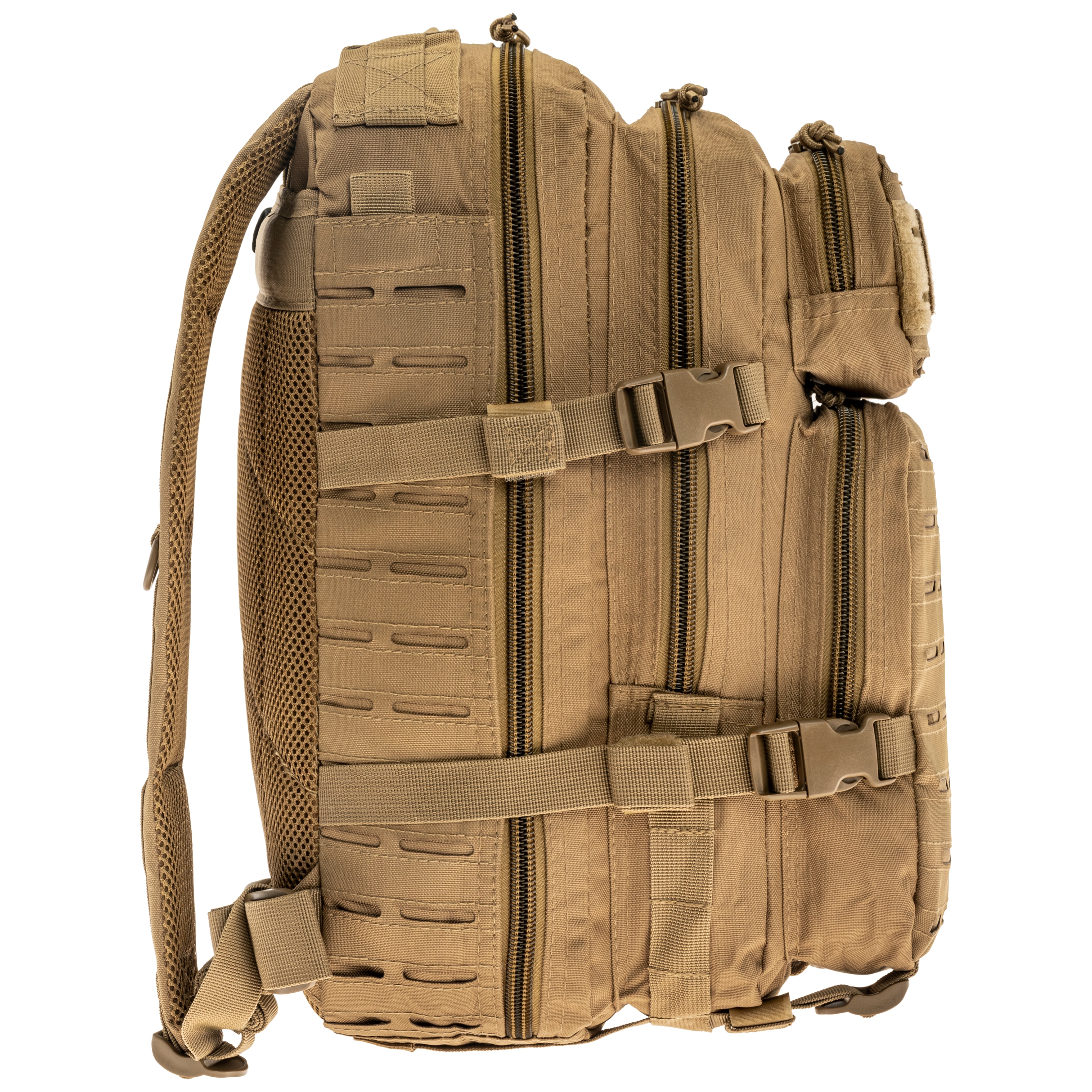 Mil-Tec Assault Pack Laser Cut Small hátizsák 20 l - Coyote Tan