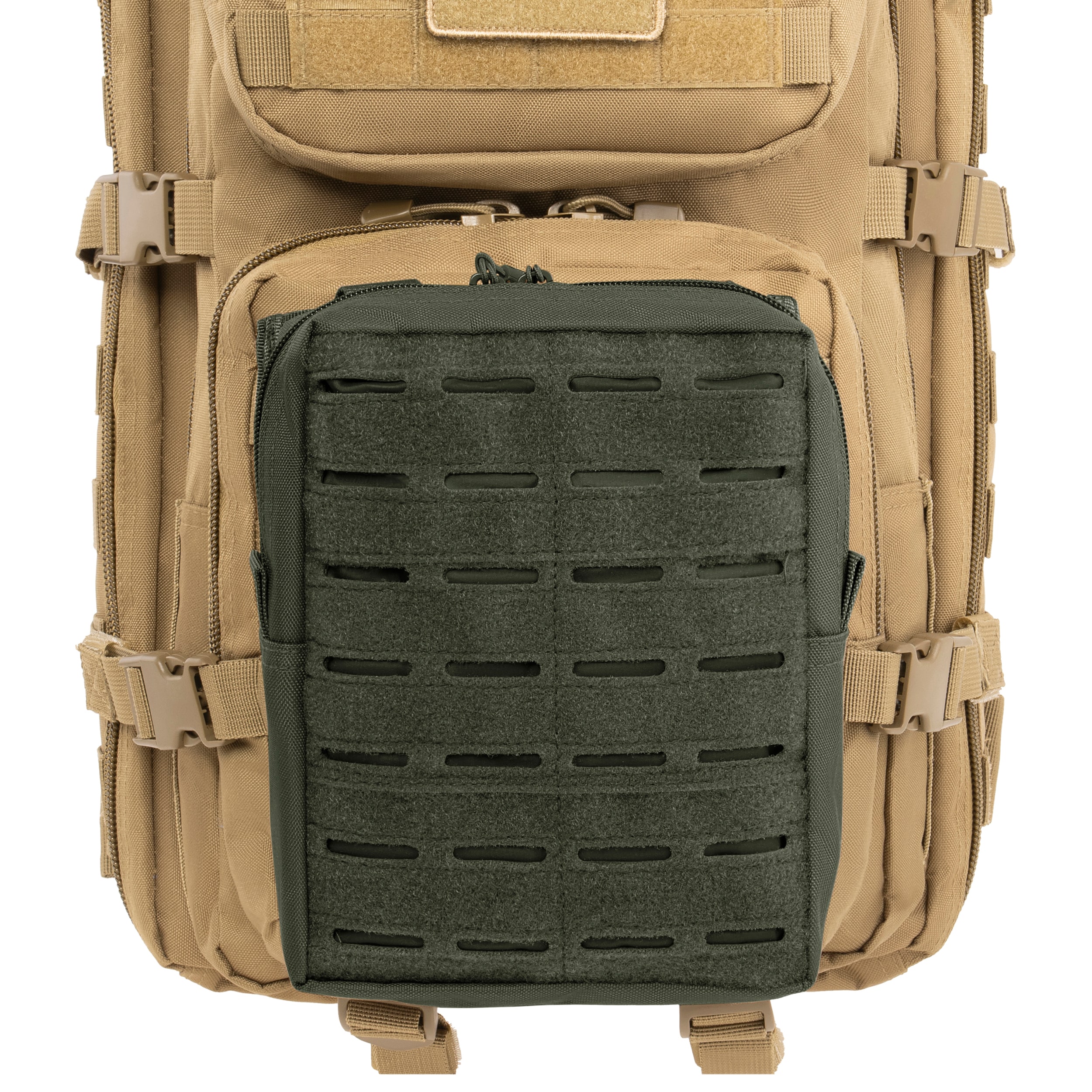 Mil-Tec Laser Cut Large zsebtáska - Olive