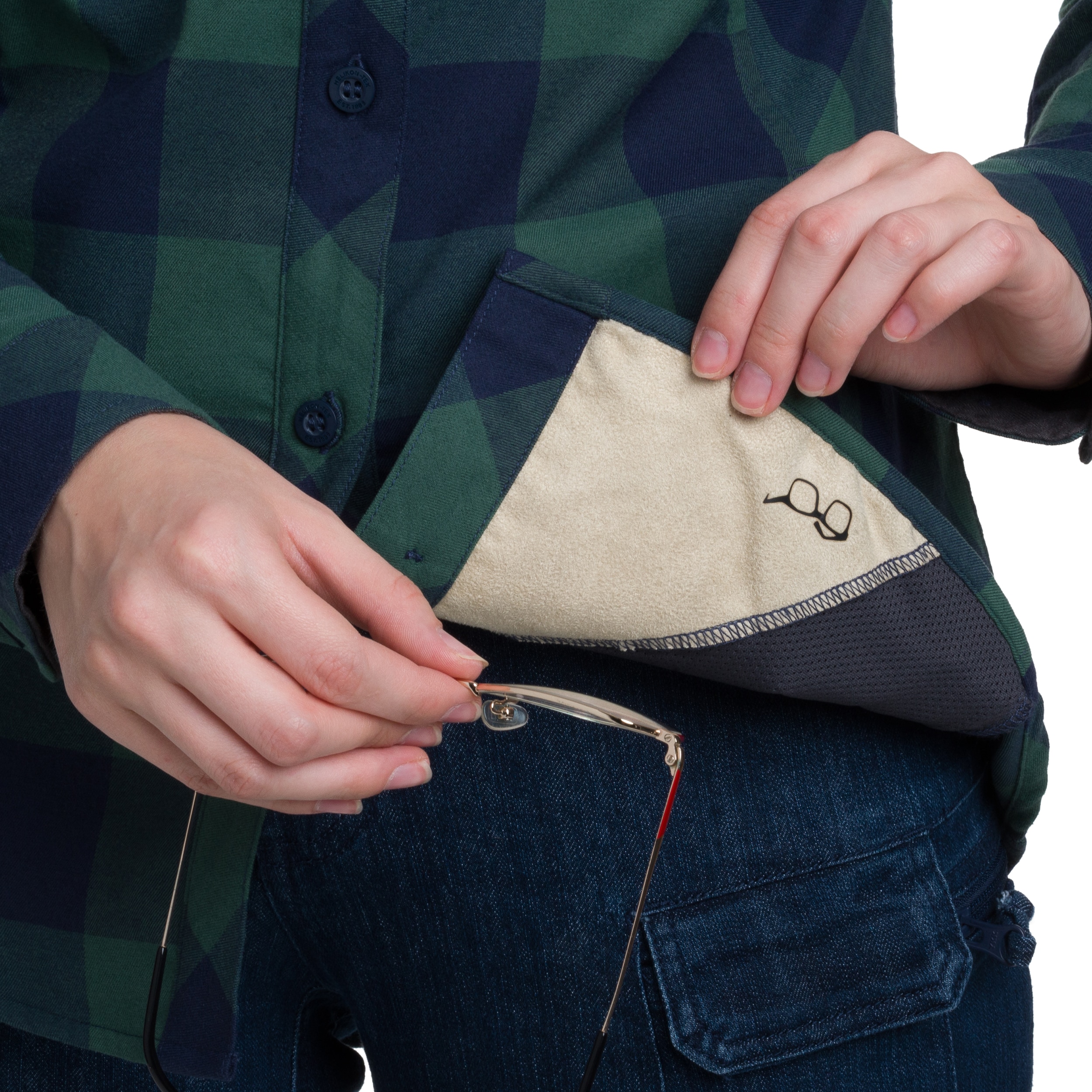 Helikon Marigold női ing - Moss Green Checkered