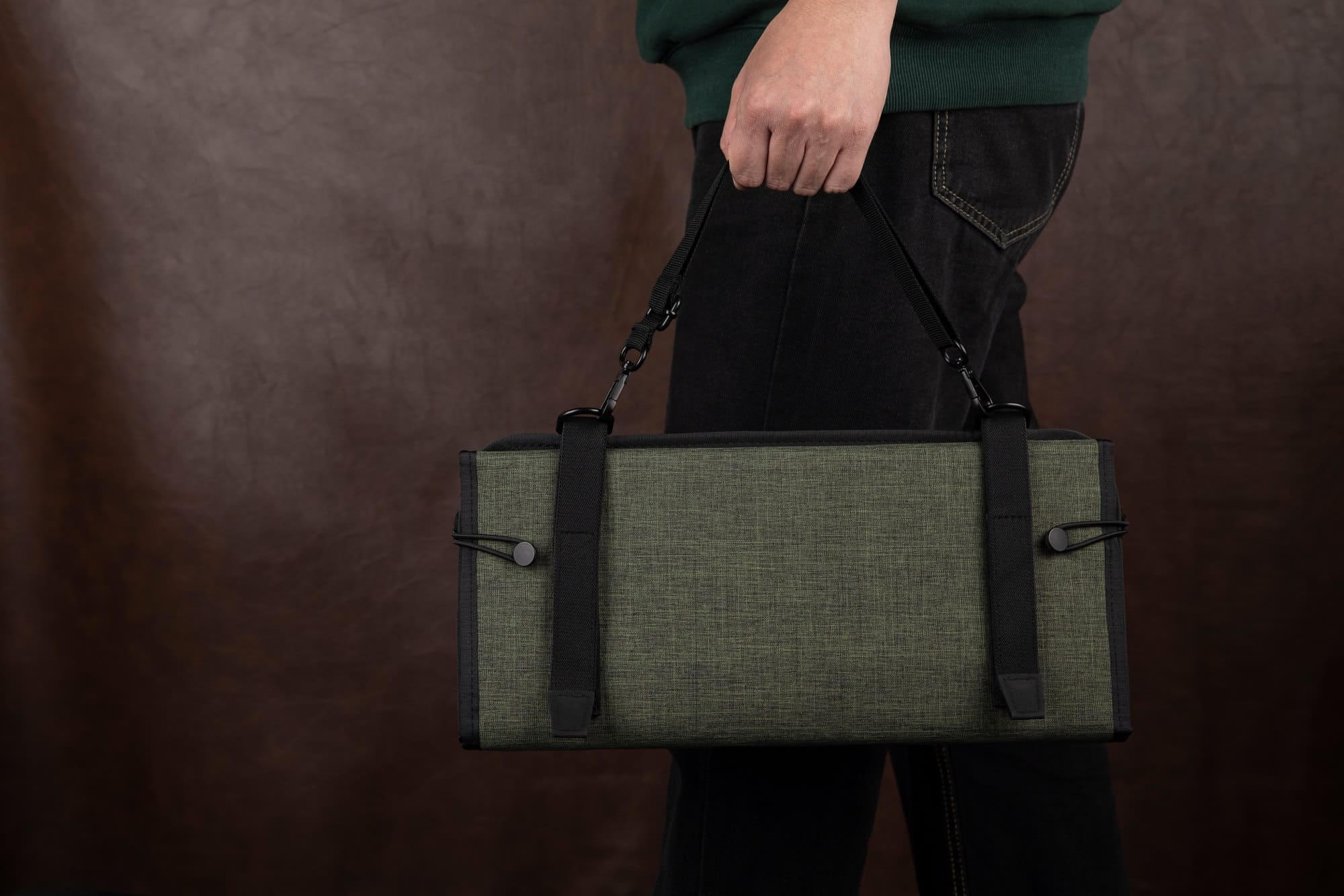 EDC Oknife Exploit Multifunctional Tool Roll Bag táska felszereléshez - OD Green