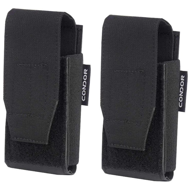 Condor QD M4 Mag Pouch tároló 2 db - Fekete