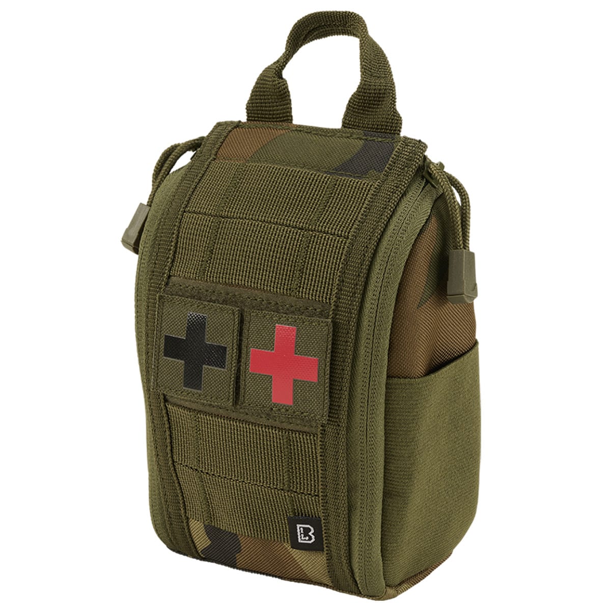Brandit Molle First Aid Pouch Premium elsősegély készlet - Woodland