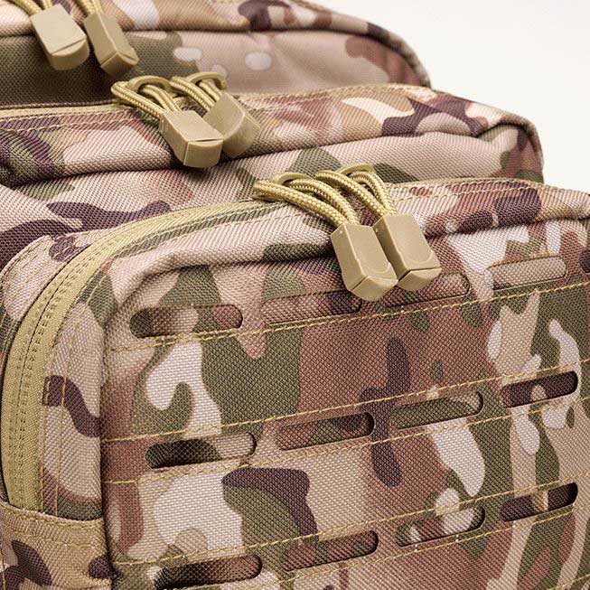 Brandit US Cooper Lasercut hátizsák 40 l - Arid MC Camo