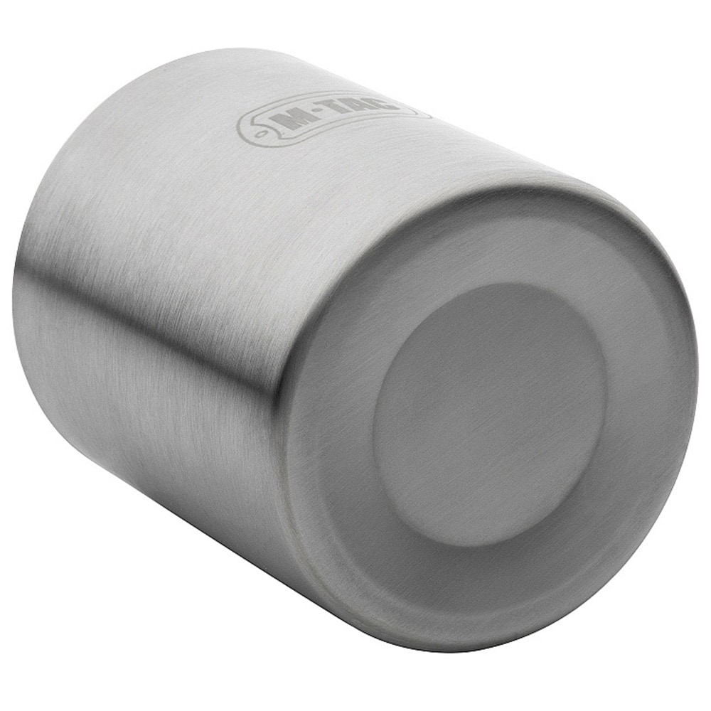 M-Tac rozsdamentes acélból készült hőtartó bögre karabinerrel  - 280 ml