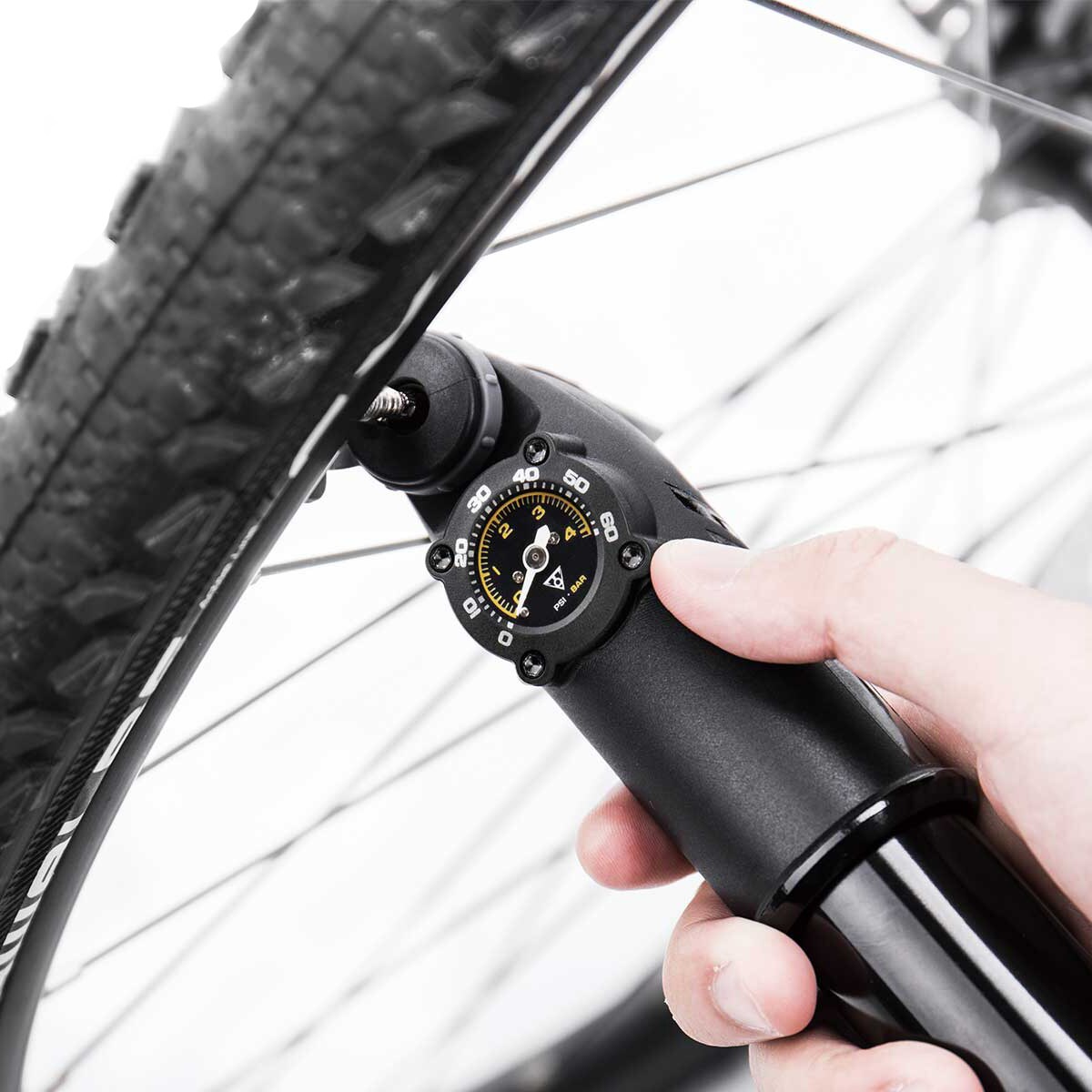 Topeak Mountain Twin Turbo kerékpárpumpa