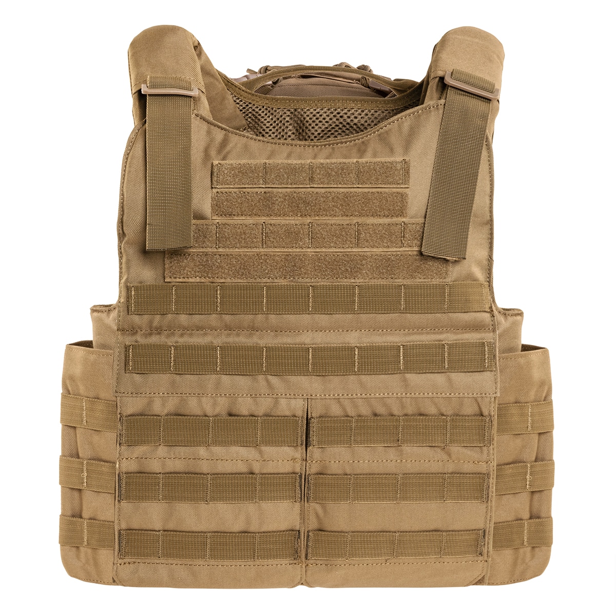 Voodoo Tactical Hayden Plate Carrier taktikai mellény hidratáló hátizsákkal - Coyote
