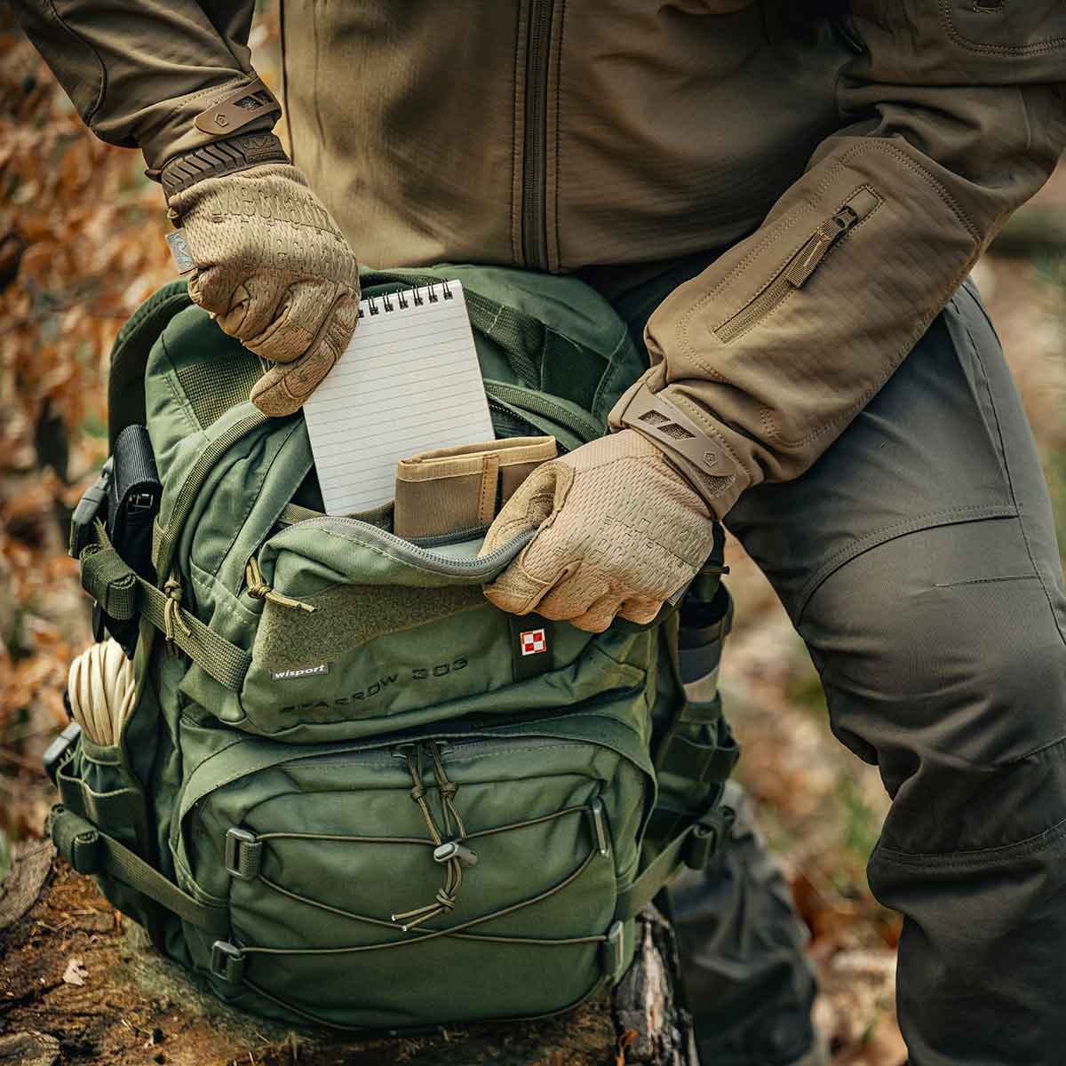 Wisport Sparrow 303 hátizsák 30 l - Olive Green