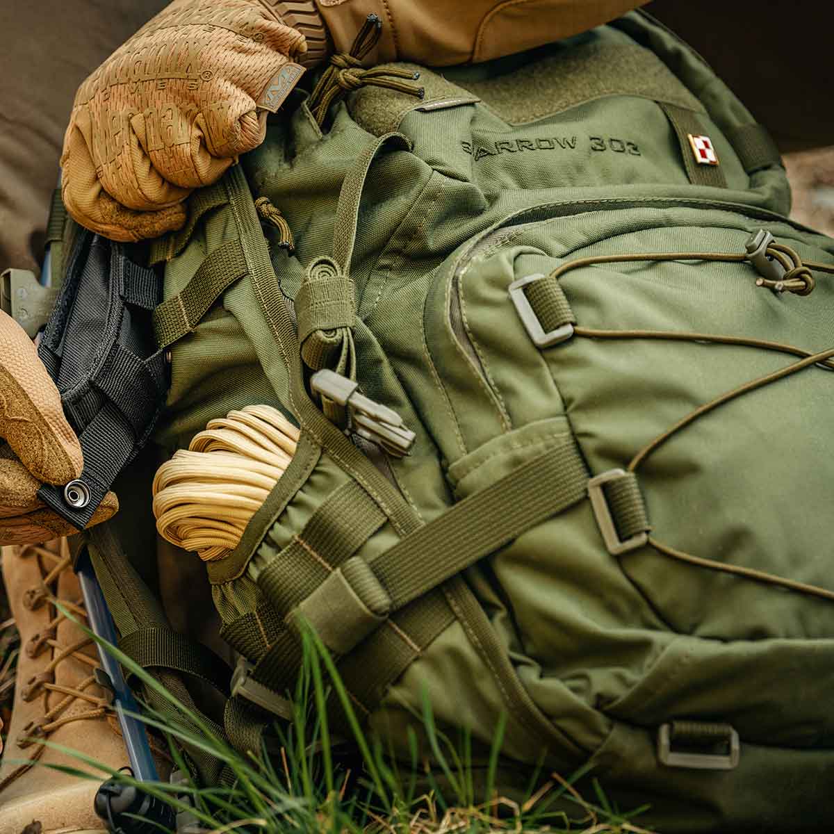 Wisport Sparrow 303 hátizsák 30 l - Olive Green