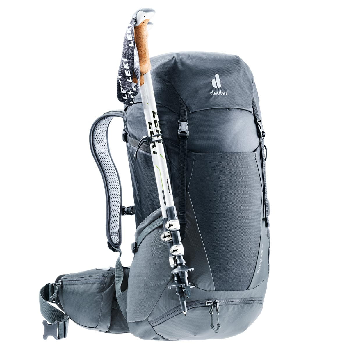 Deuter Futura Pro hátizsák 36 l - Black-Graphite