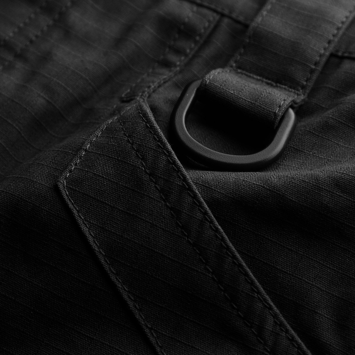 Mil-Tec Assault Rip-Stop rövidnadrág - Black