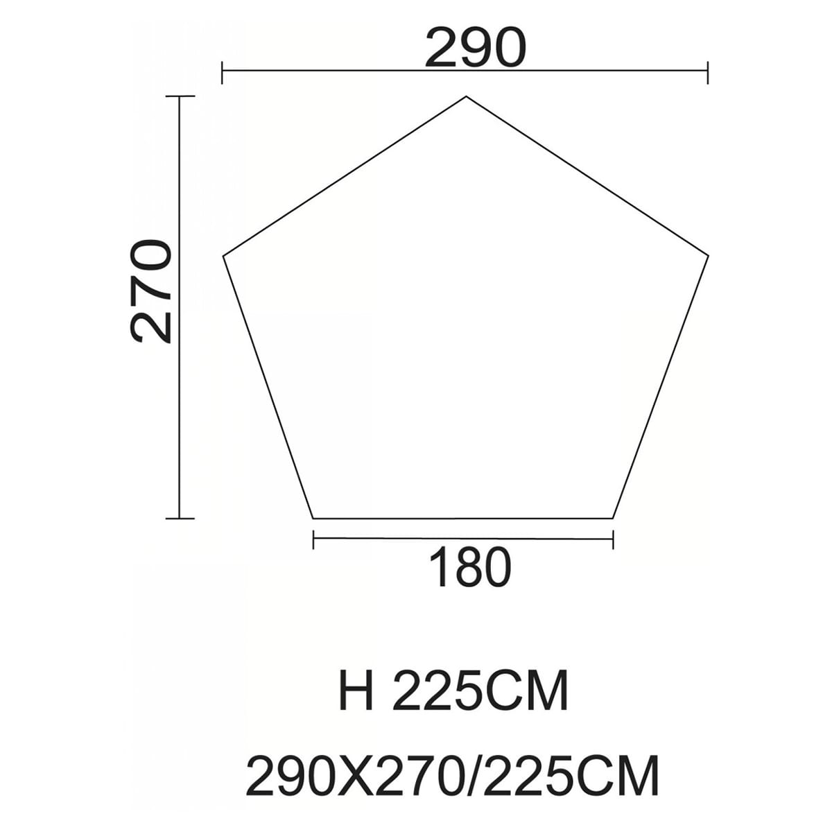 MFH Tipi 3 személyes sátor - Olive