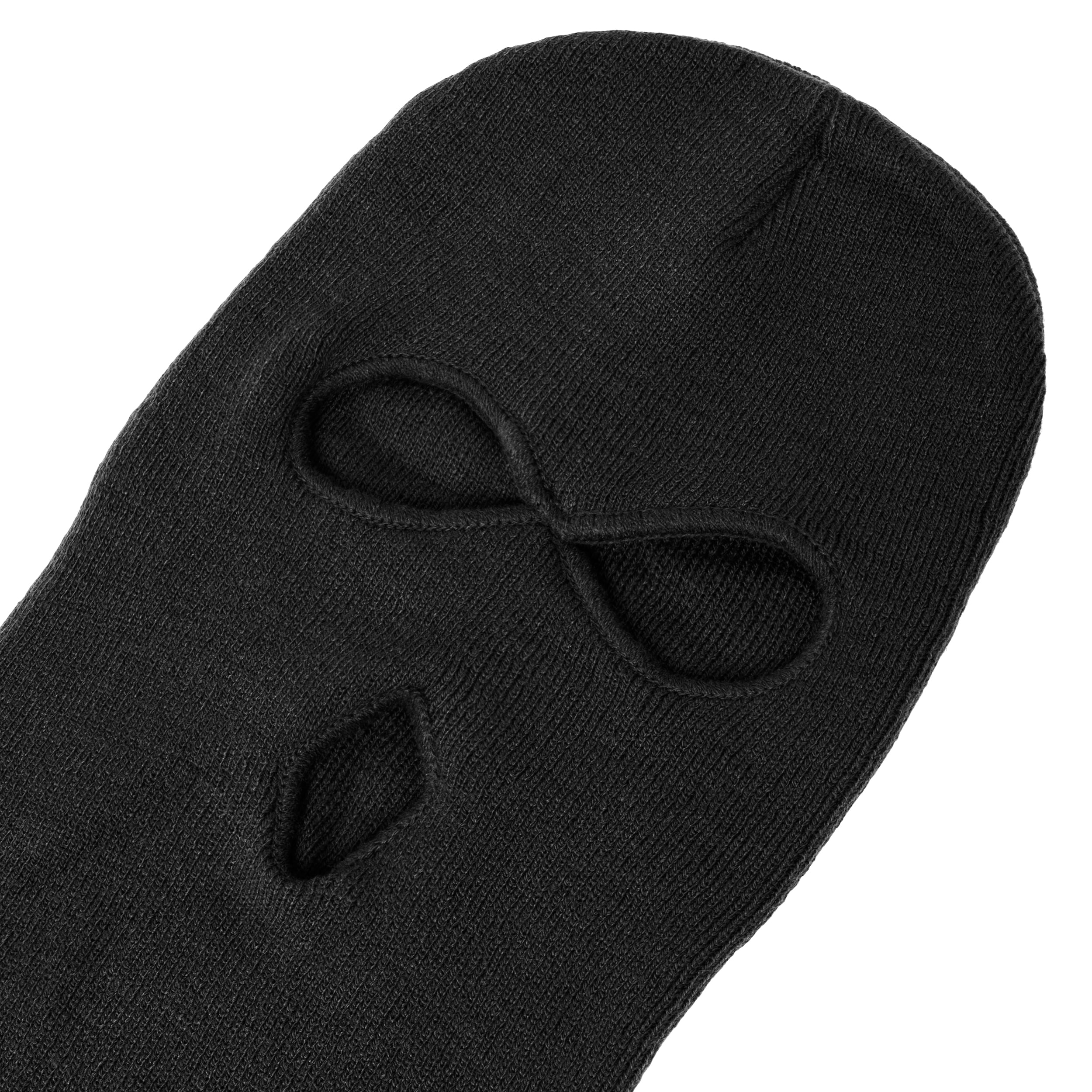 Mil-Tec balaclava 3 nyílással - Black