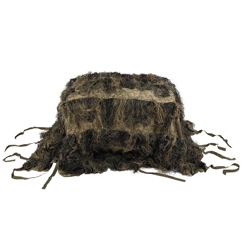 Mil-Tec Ghillie Cover Anti Fire álcaháló 300 x 200 cm - Woodland
