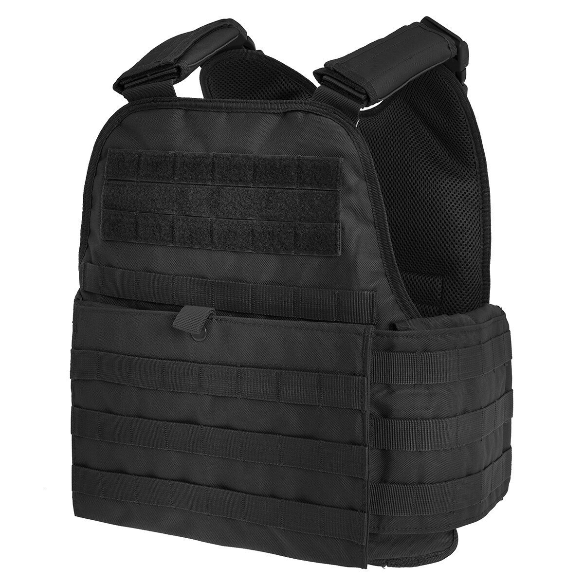 Mil-Tec Plate Carrier Vest taktikai mellény - Black