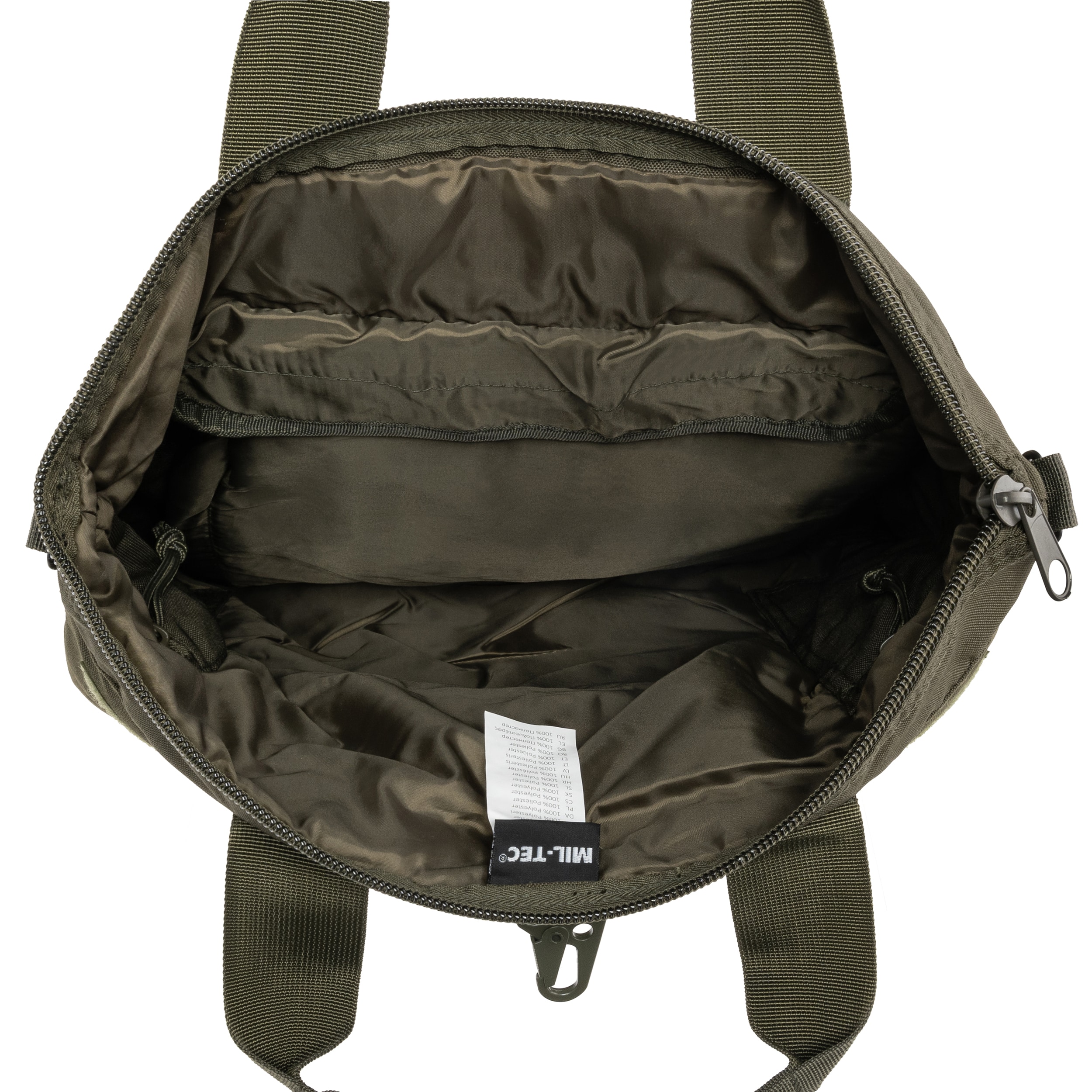 Mil-Tec Helmet Bag sisaktáska 2 az 1-ben - Olive