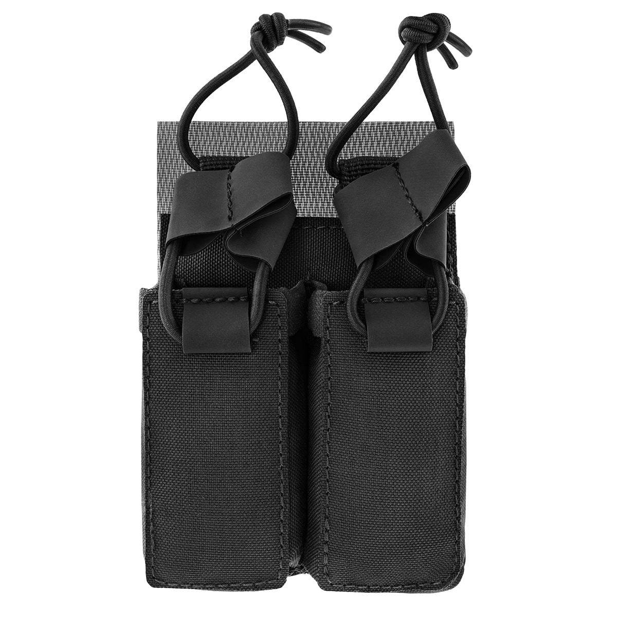 Mil-Tec Double Magazine Pouch Hook & Loop Backside tároló 2 db  tölténytárhoz - Black