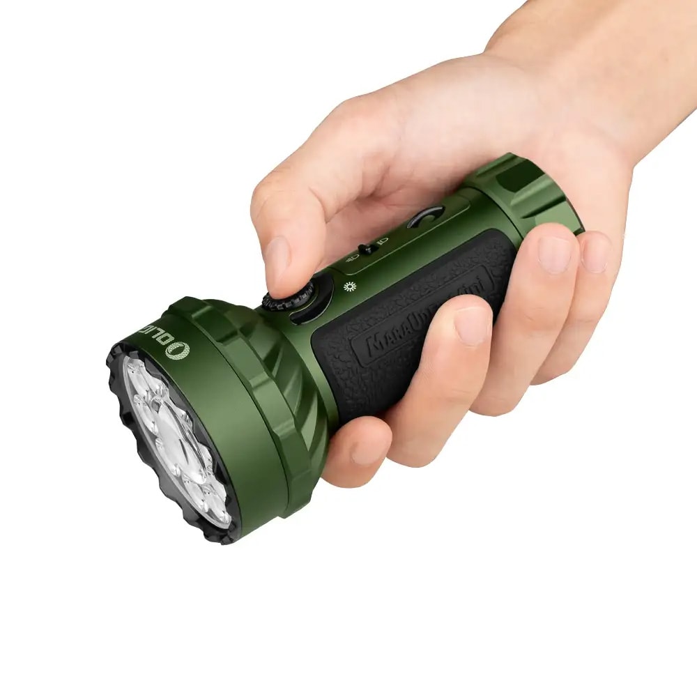 Olight Marauder Mini újratölthető zseblámpa Olive Drab Green - 7000 lumen, hatótávolság 600 m