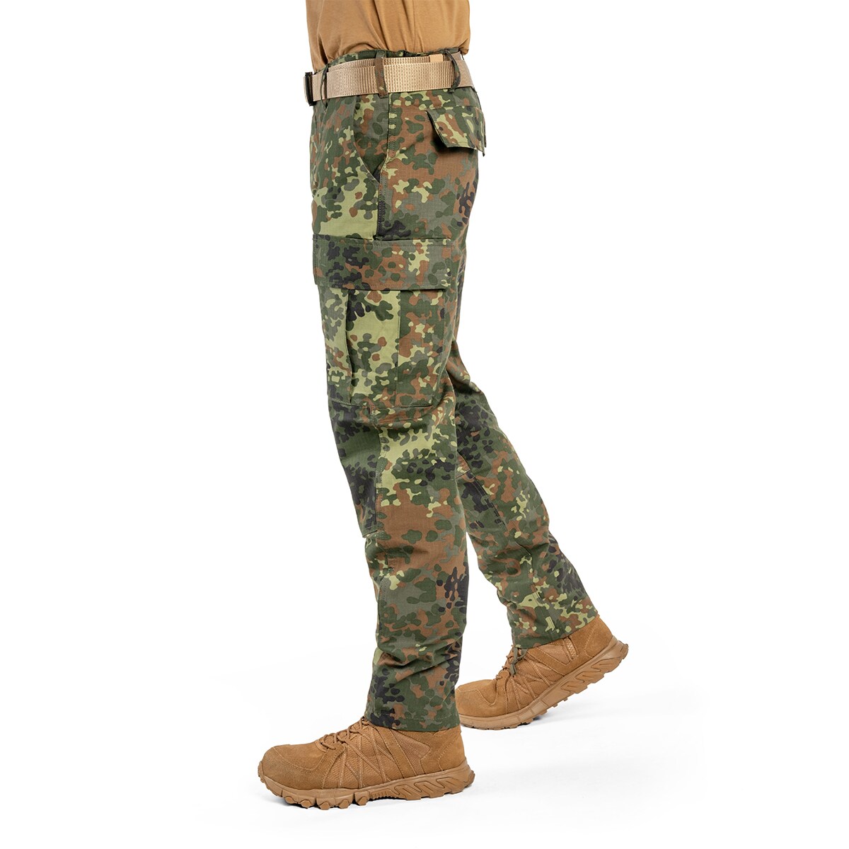 Mil-Tec Teesar Rip-Stop BDU Slim Fit Katonai Nadrág - Flecktarn