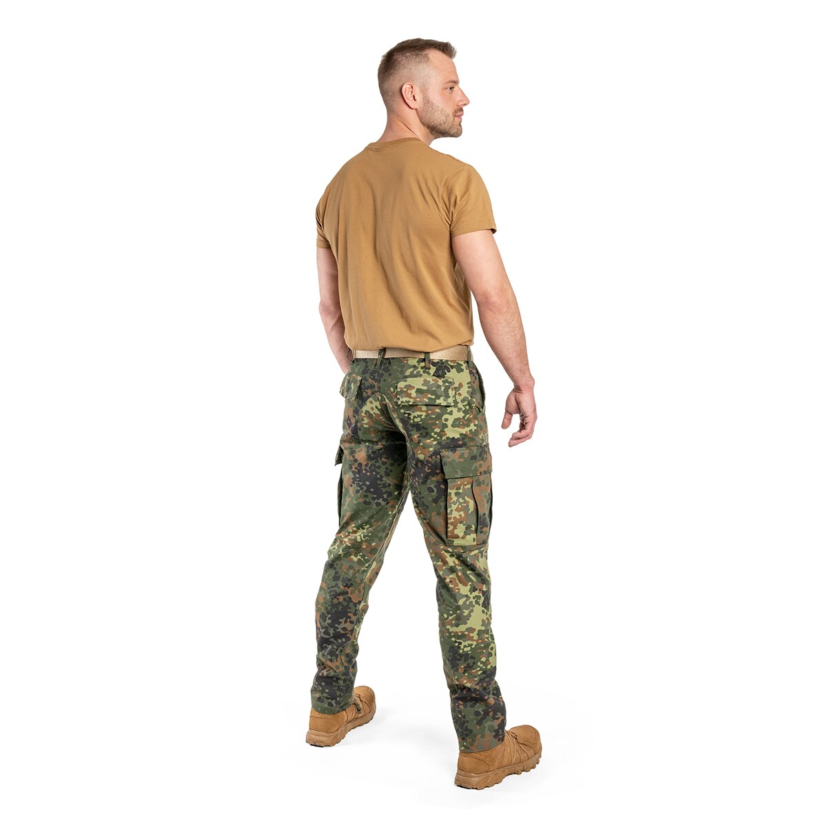 Mil-Tec Teesar Rip-Stop BDU Slim Fit Katonai Nadrág - Flecktarn