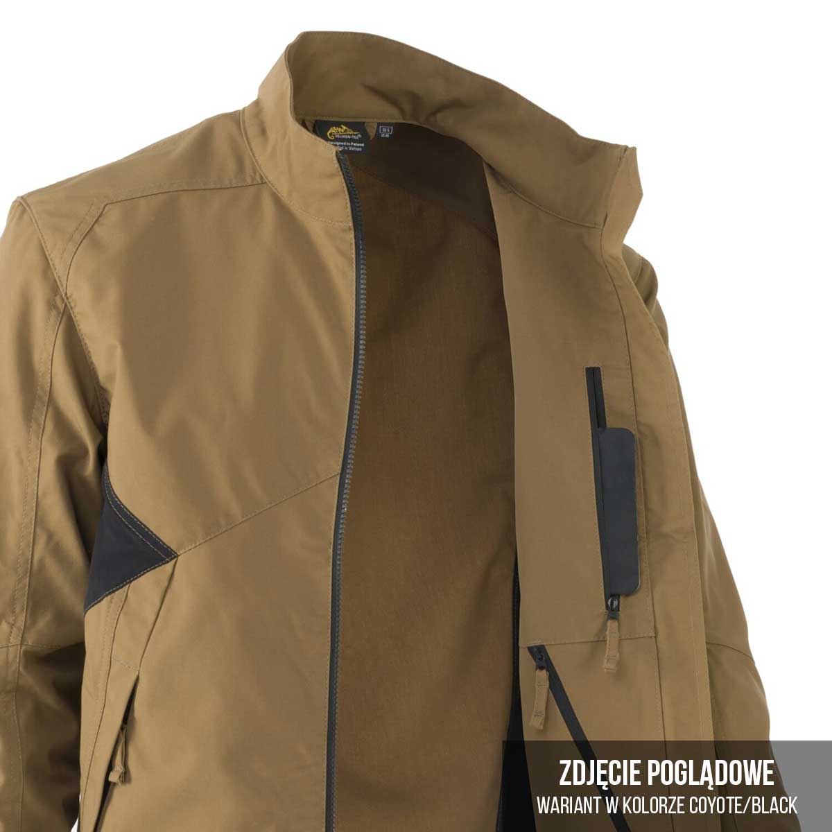 Helikon Greyman kabát - Cloud Grey/Black