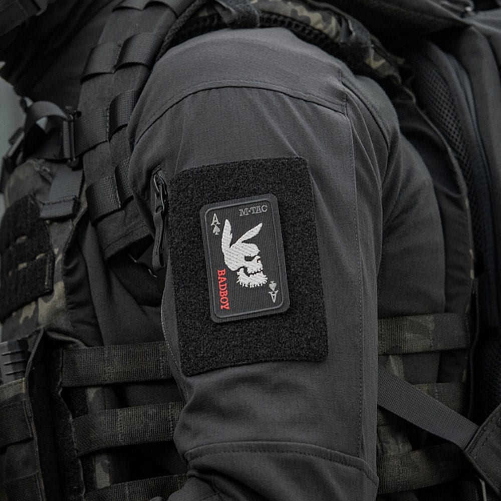 M-Tac Bad Boy kártya felvarró - Black