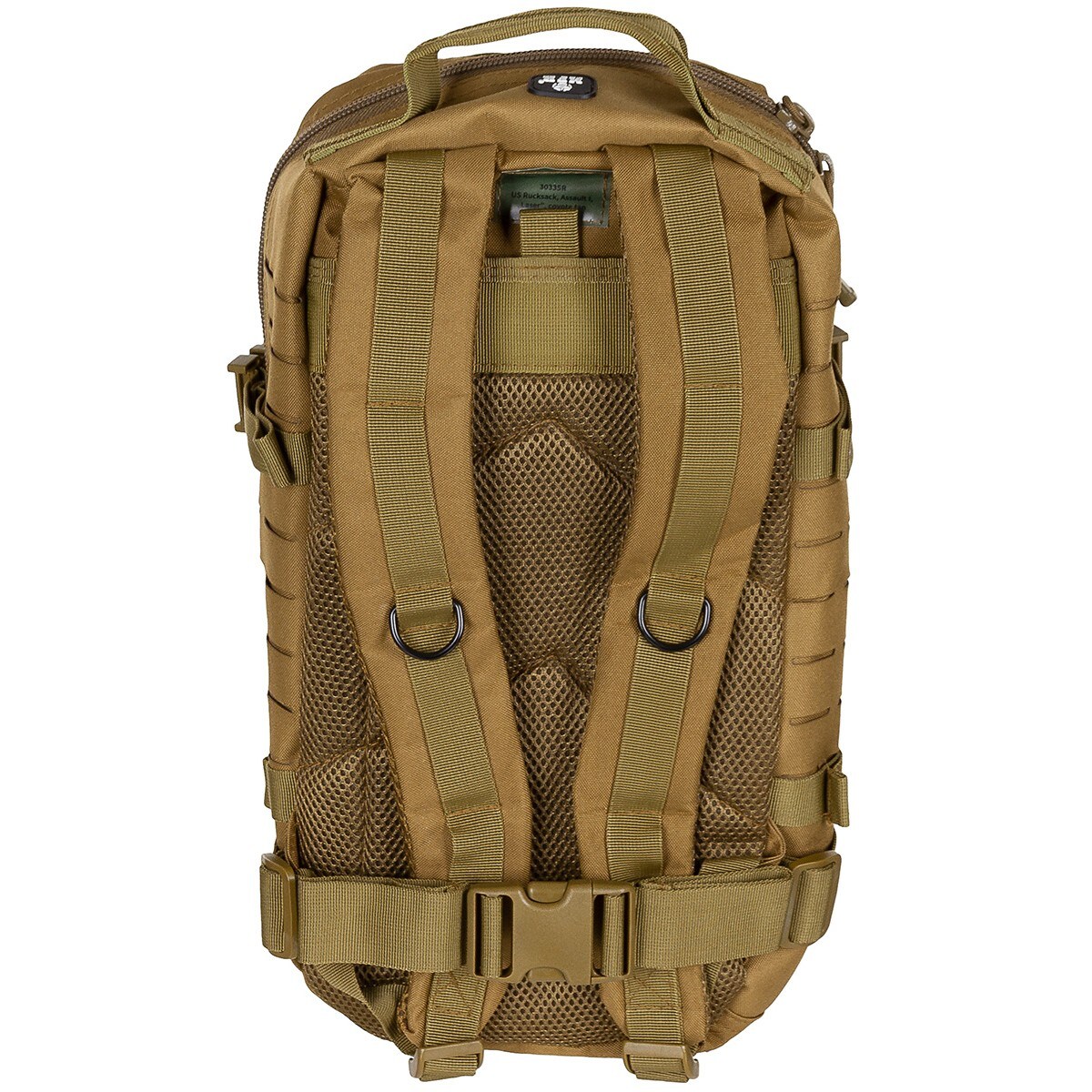 MFH US Assault I Laser Cut hátizsák 30 l - Coyote Tan