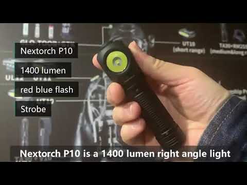 Nextorch P10 derékszögű zseblámpa - 1400 lumen