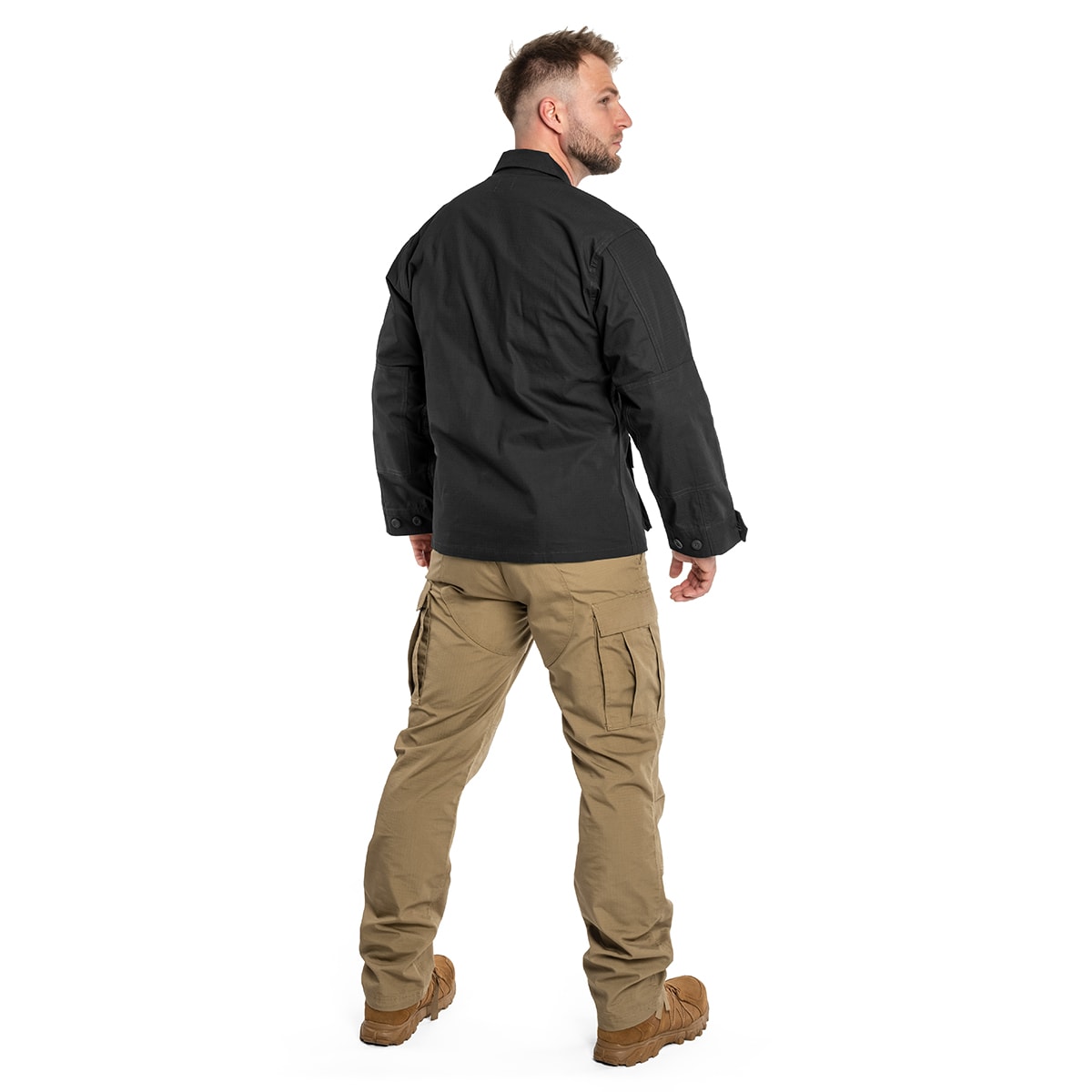 Mil-Tec Teesar BDU Rip-Stop katonai zubbony - Black