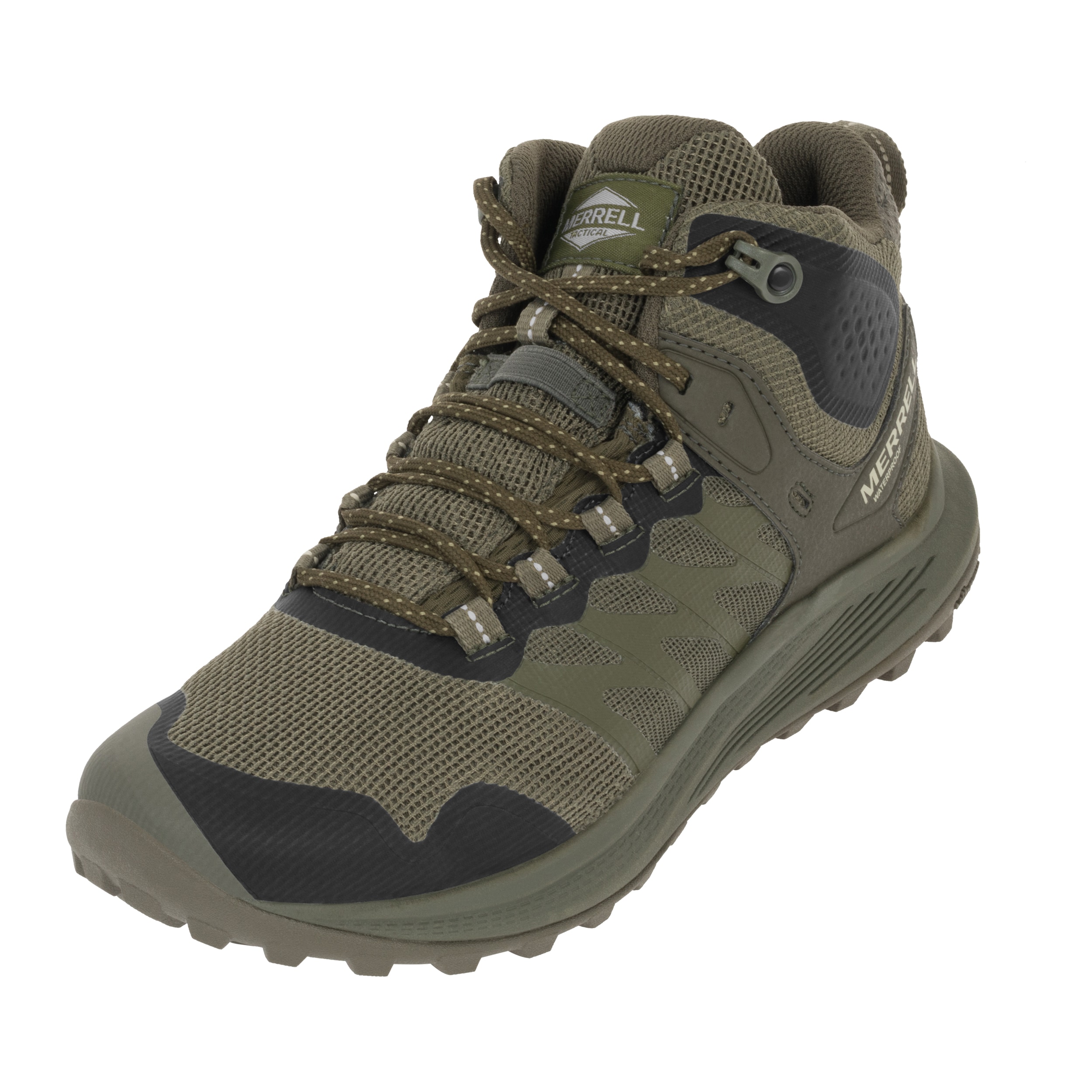 Merrell Nova 3 Mid Tactical Waterproof bakancs - Dark Olive