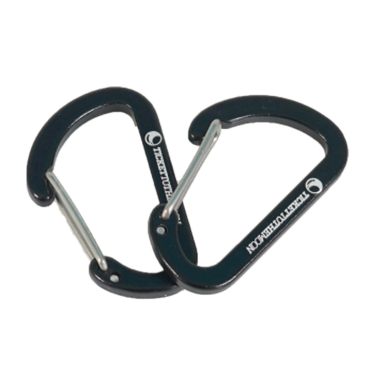 Ticket to the Moon alumínium karabiner - Black - 8 db