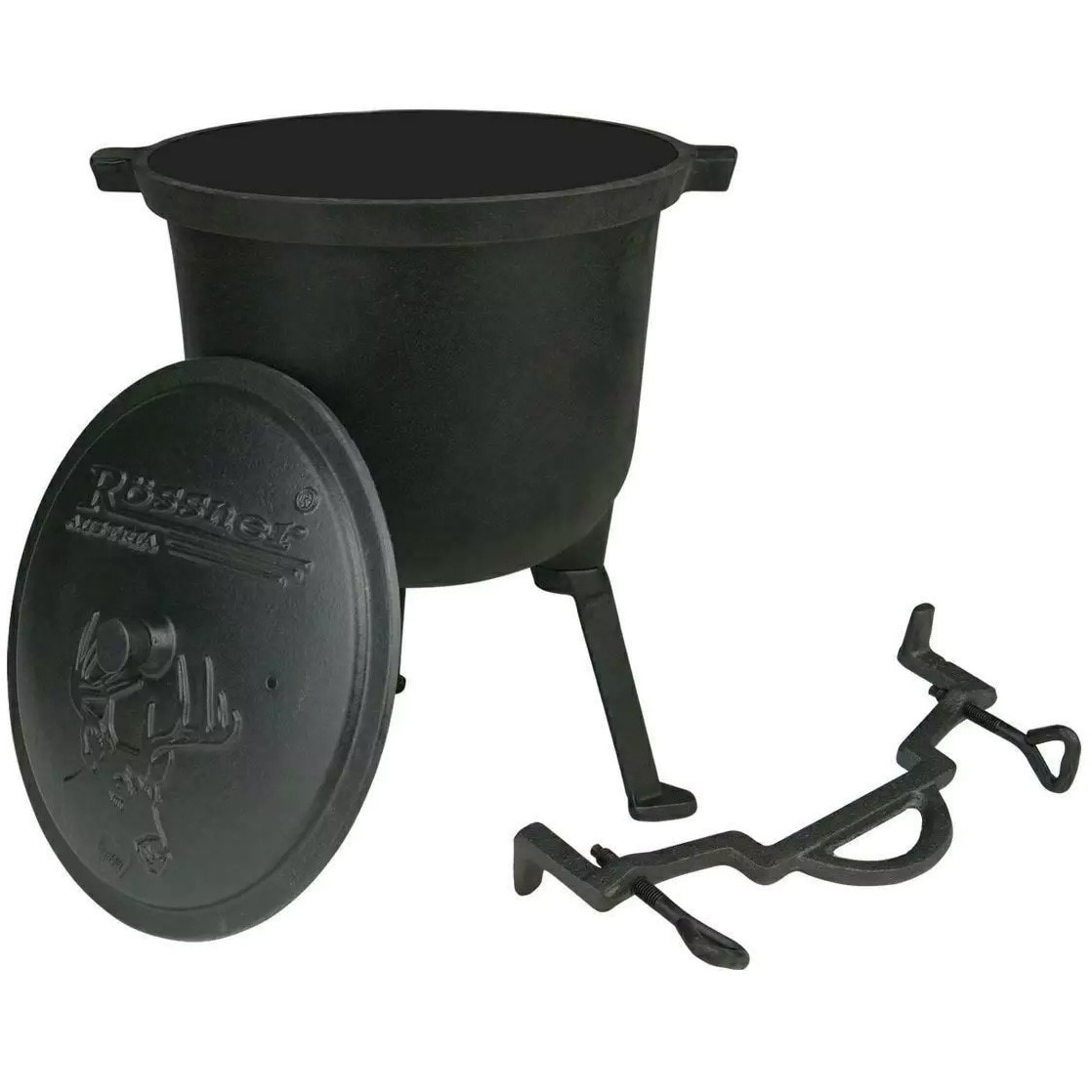 Rossner öntöttvas bogrács 8 l