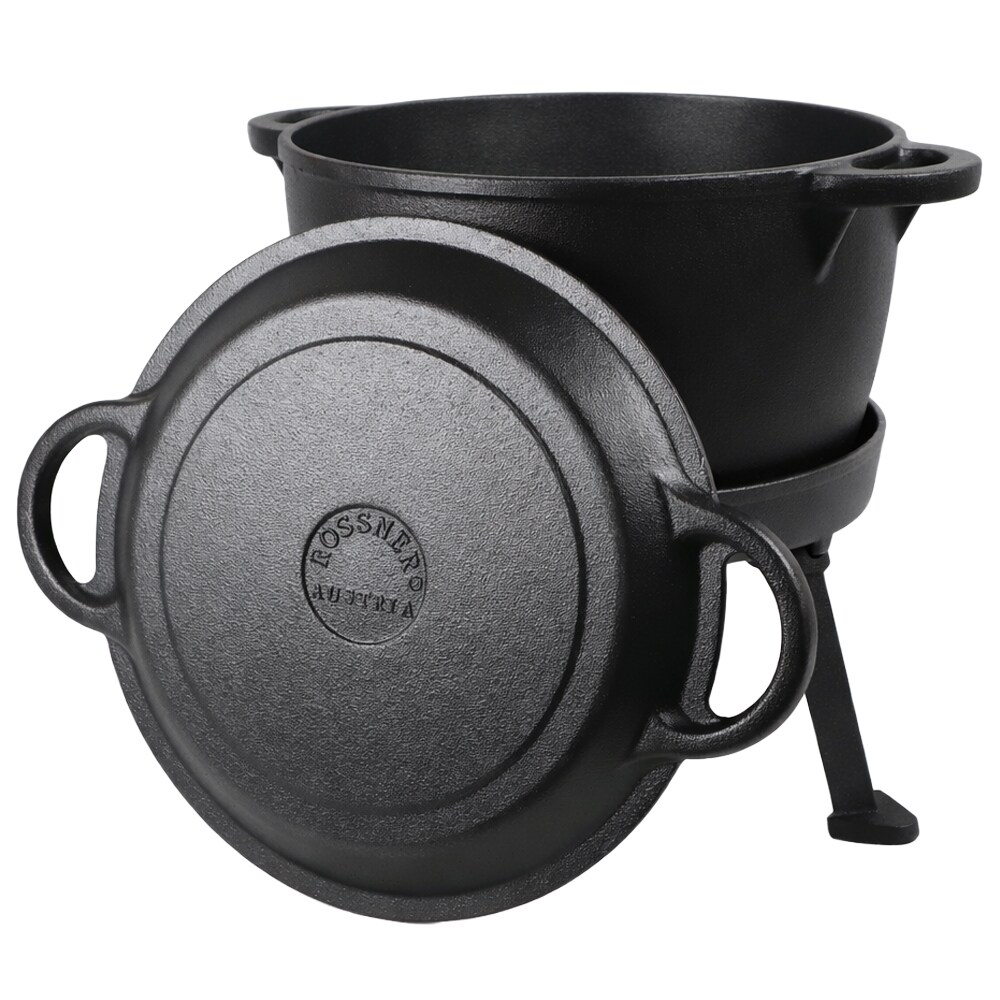 Rossner 3w1 öntöttvas bogrács 10 l