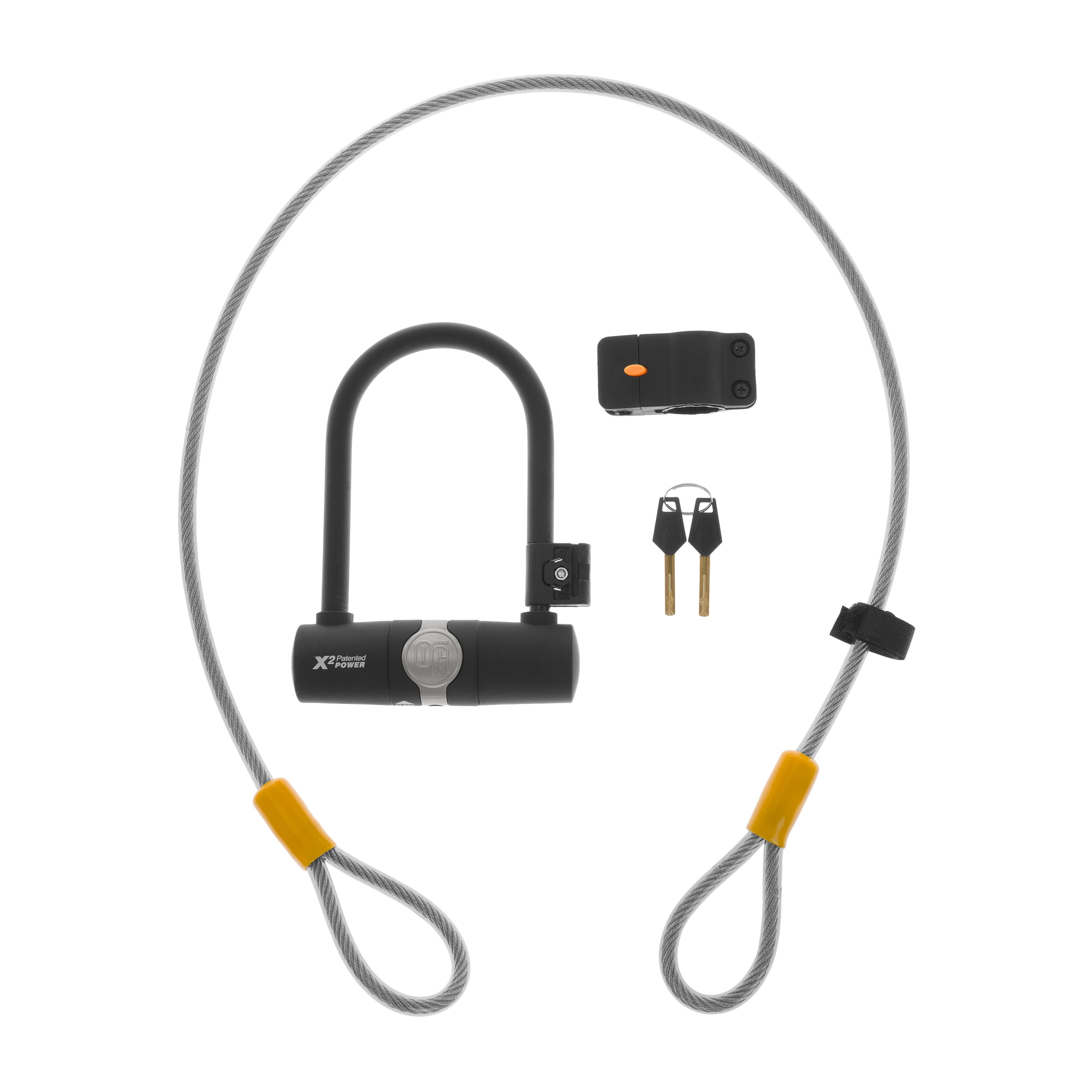 OnGuard 5810 U-Lock kerékpárzár - Black