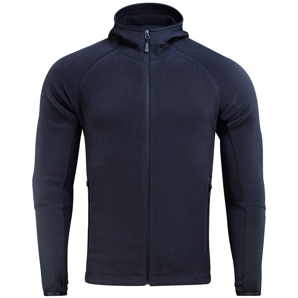 M-Tac Hoodie Polartec Sport polár pulóver - Dark Navy Blue