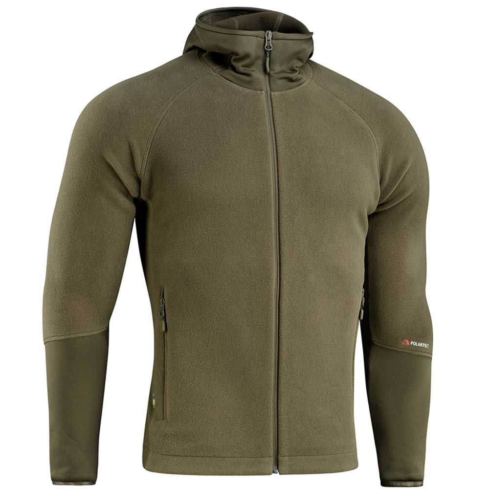 M-Tac Hoodie Polartec Sport polár pulóver - Dark Olive